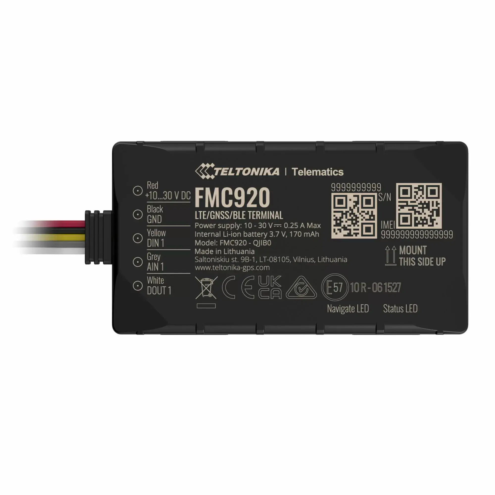GPS Tracker FMC920 — obrázek 4